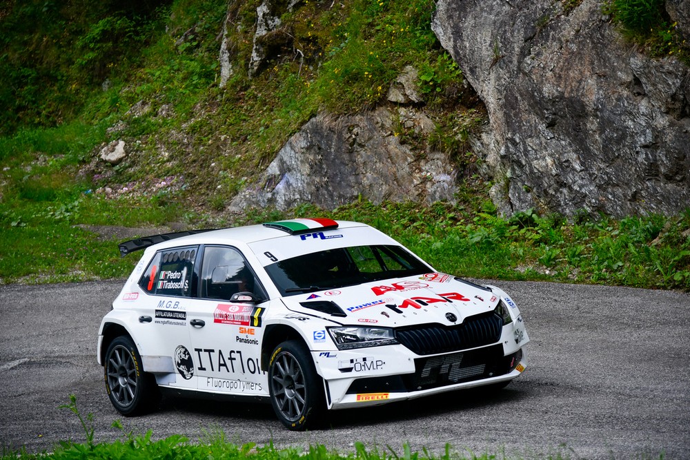 Pedro---Tiraboschi-Skoda-Fabia-EVO-Rally2-Rallye-San-Martino-di-Castrozza-e-Primiero