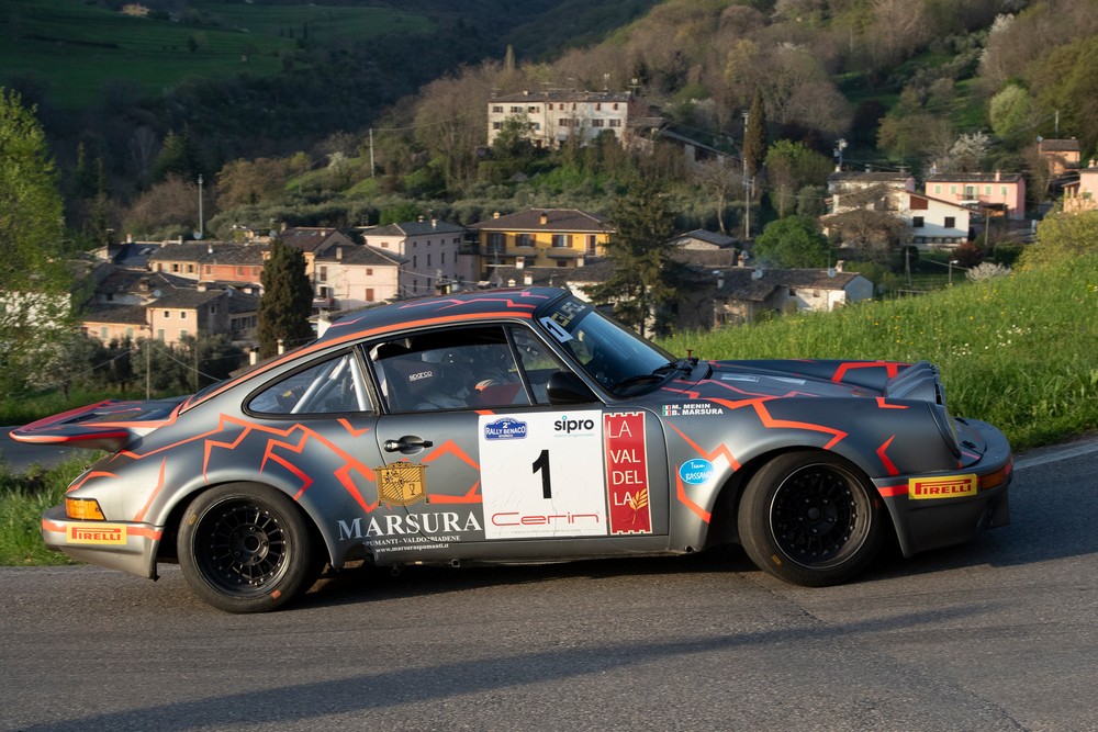 Marsura-Menin-Porsche-911-RS-vincitori-del-Rally-Benaco-Storico-2024-Foto-Time-Foto